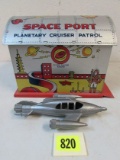 Outstanding Antique Marx Tin Mechanical Space Port