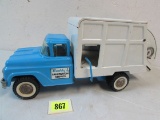 Rare Vintage 1950's Buddy L Sanitation Service Garbage Truck