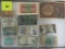 Grouping of Vintage Foreign Currency