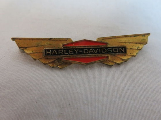 Vintage 1950s Era Harley Davidson 2" Jacket or Cap Wings