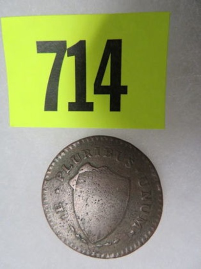 Rare! 1787 New Jersey Copper Coin