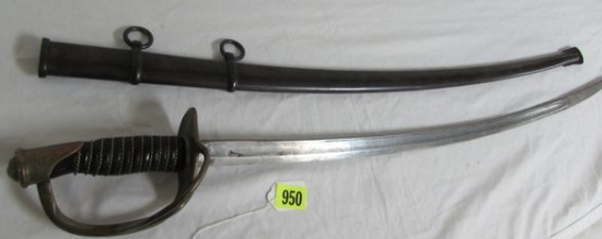 Rare 1864 Dated Civil War Cavalry Saber Model 1860 by Emerson & Silver