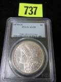 1878-CC Morgan Silver Dollae PCGS AU58