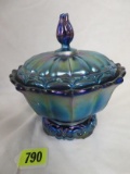 Beautiful Fenton Favrene Candy Dish w/ Base