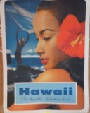 Hawaii 1960s Era Travel Poster