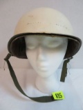 WWII Navy Shore Patrol Helmet and Liner