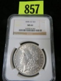 1890-CC Morgan Silver Dollar Graded NGC M61