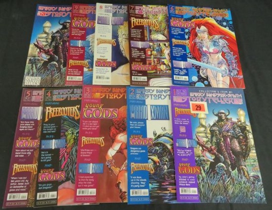 Barry Windsor Smith Storyteller #1, 2, 3, 4, 5, 6, 7, 8, 9 + Preview