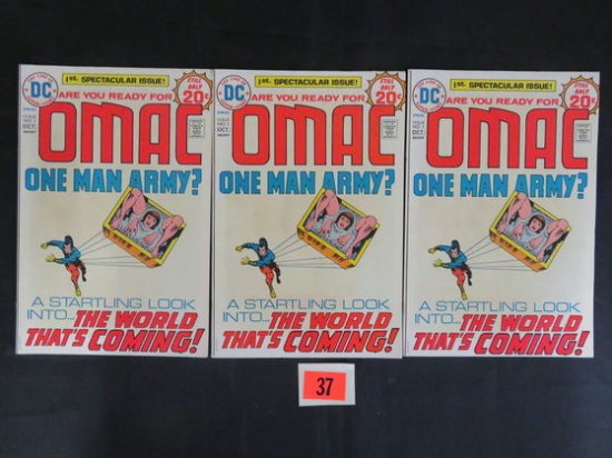 (3) Omac #1 (1974) Dc Bronze Age Key 1st Appearance/ Origin