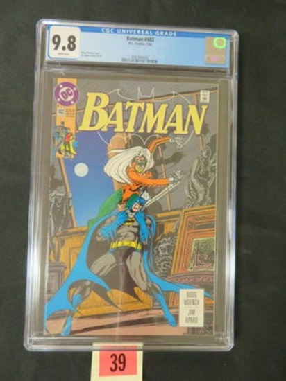 Batman #482 (1992) Jim Aparo Cover Cgc 9.8