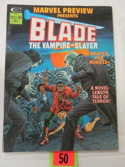 Marvel Preview Presents #3 (1975) Early/ Scarce Blade Appearance