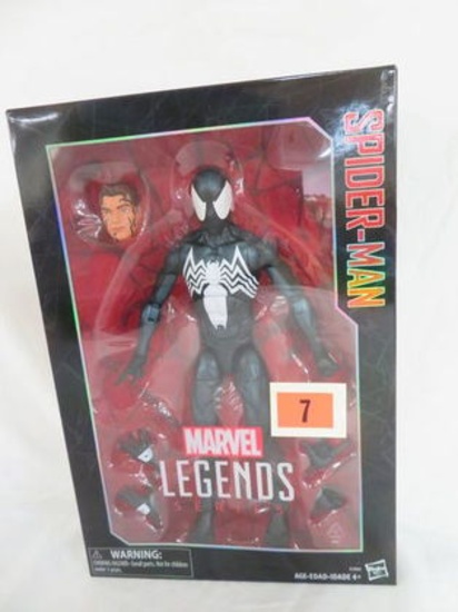 Marvel Legends 12" Series Black Costume Spider-man Misb