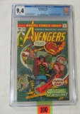 Avengers #132 (1975) Bronze Age Frankenstein Cover Cgc 9.4