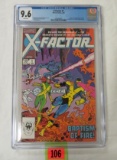 X-factor #1 (1986) Key 1st Issue Cgc 9.6