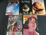 Set (5) Dc Alex Ross Oversized (treasury Sized) Issued Batman, Wonder Woman+