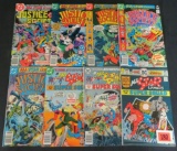 Bronze Age Dc All-star Comics Lot (8 Diff.) Early Power Girl