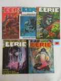 Eerie #3, 4, 19, 22, 23 Silver Age Warren Horror Nice!