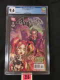 Batman: Arkham City #3 (2011) Awesome Joker/ Harley Quinn Cover Cgc 9.6