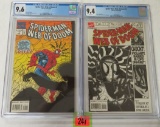Spider-man Web Of Doom #1 & 2 (both Cgc Graded 9.6, 9.4)