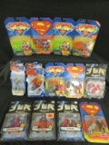 Lot (13) Asst. Superman & Jla Related Figures All Sealed On Card