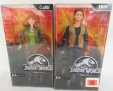 Jurassic World Barbie Dolls Owen & Claire Jurassic Park Misb