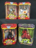 Lot (4) Jakks Pacific Ripped And Ruthless Wwf Wrestling Figures Misb