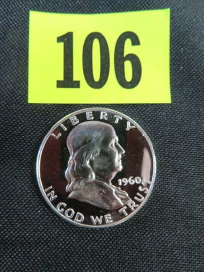 1960-Proof Franklin Half
