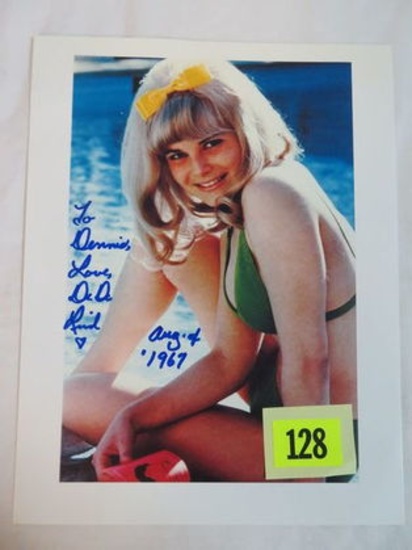 Playmate De De Lind Signed Photo
