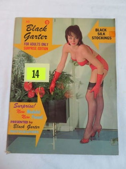 Black Garter Magazine #1/1960's Pin-Up