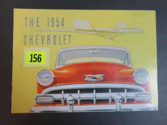 1954 Chevrolet Auto Brochure