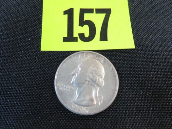 1947-D Washington Quarter