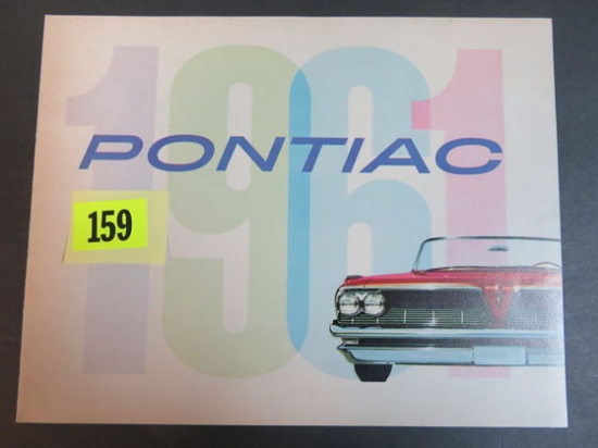 1961 Pontiac Auto Brochure