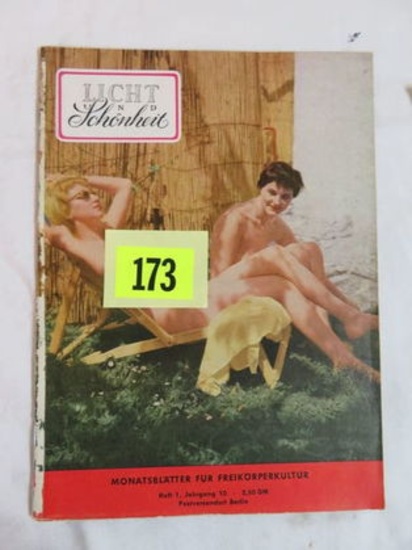 Nudist Magazine/German 1950's Era