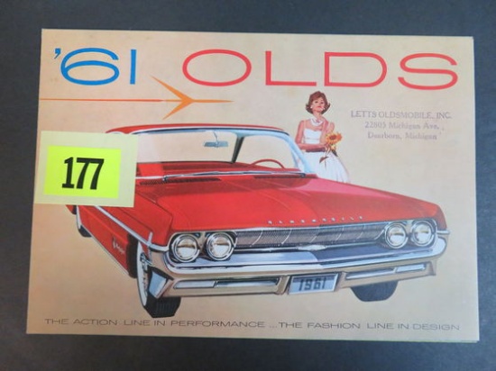 1961 Oldsmobile Auto Brochure/Poster