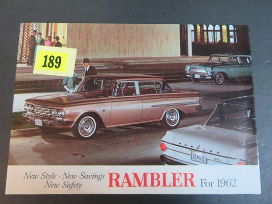 1962 Rambler Auto Brochure