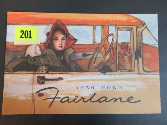 1956 Ford Fairlane Auto Brochure