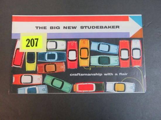 1950's Studebaker Auto Brochure/Poster