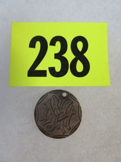 1887 Liberty Dime Love Token