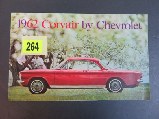 1962 Chevy Corvair Auto Brochure