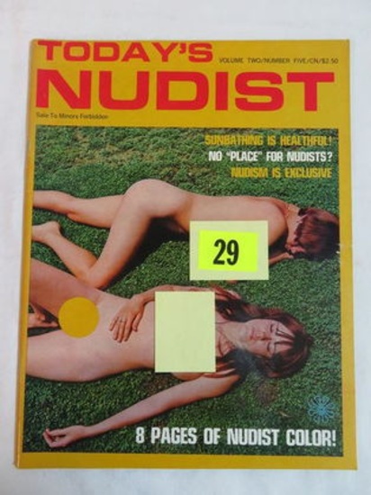 Today's Nudist Magazine V2 #5/1968