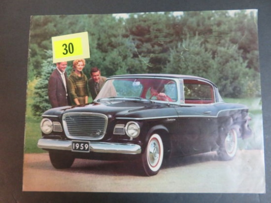 1959 Studebaker Auto Brochure