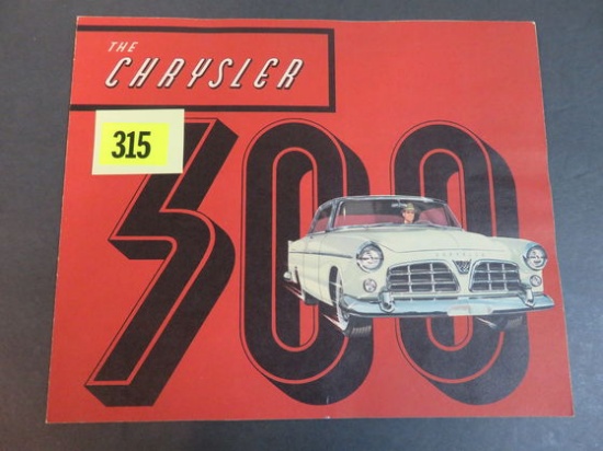 1955 Chrysler 300 Auto Brochure