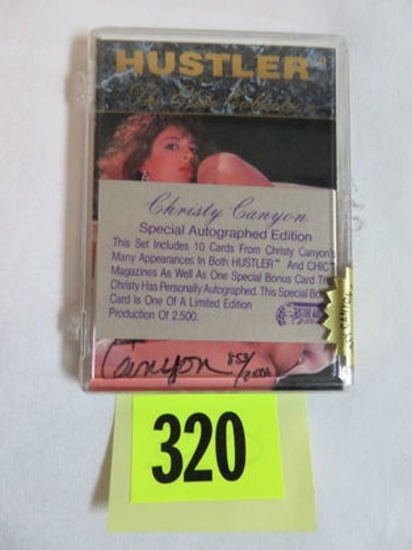 Christy Canyon Signed Card Set