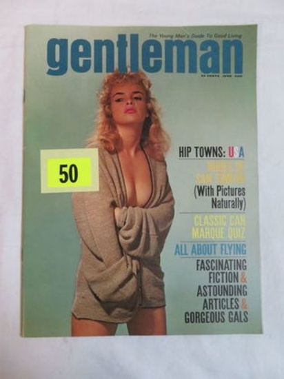 Gentleman V3 #6/1963 Pin-Up Magazine