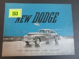 Rare! 1946 Dodge Auto Brochure