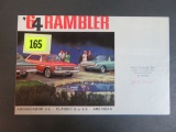 1964 Rambler Brochure/Poster