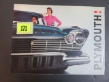 1960 Plymouth Auto Brochure/Poster