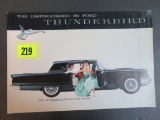 1959 Ford Thunderbird Auto Brochure