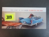 1960 Plymouth Auto Booklet