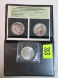 1923 Peace Dollar MS63/NCI Holder